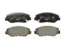 Колодки тормозные (передние) Honda CR-V/Accord 01-08 (Akebono) TEXTAR 2386801 (фото 1)