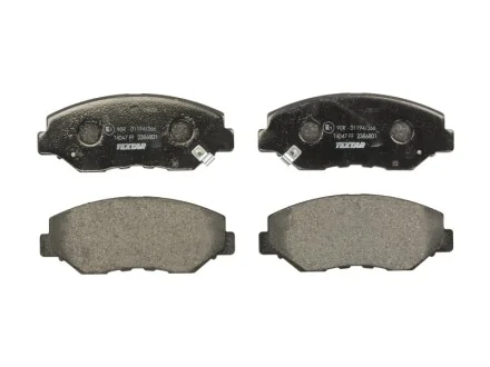 Колодки тормозные (передние) Honda CR-V/Accord 01-08 (Akebono) TEXTAR 2386801