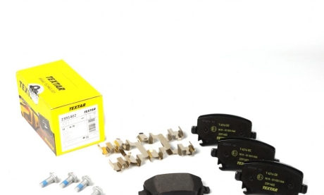Комплект тормозных колодок TEXTAR 2391402 (фото 1)