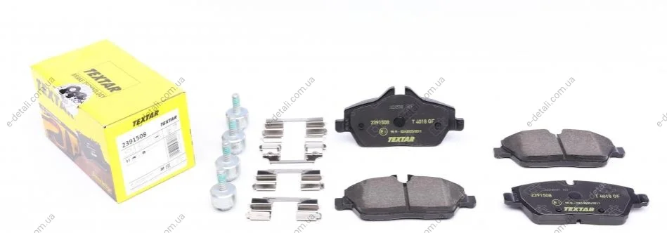 Колодки тормозные (передние) BMW i3 13- (Lucas) Q+ TEXTAR 2391508 (фото 1)