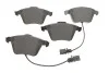 Колодки гальмівні (передні) Audi A4/A6/A8 02- (Teves) Q+ (з датчиками/L=210mm) TEXTAR 2395001 (фото 1)