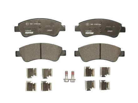 Колодки тормозные (передние) Citroen Berlingo 03- (Bosch) Q+ TEXTAR 2395401