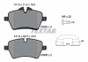 Тормозные колодки MINI Cooper S "F "03-15 TEXTAR 2398401 (фото 2)