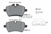 Колодки гальмівні (передні) Mini (R50/R53/R52/R56/R57/R58/R59) 01-16 (Lucas) Q+ TEXTAR 2398401 (фото 2)