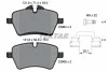 Колодки гальмівні (передні) Mini (R56/R57/R58/R59)/Clubman (R55)/Clubvan (R55)/Countryman (R60) 06-16 Q+ TEXTAR 2398404 (фото 2)