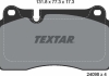 Комплект тормозных колодок TEXTAR 2409801 (фото 2)