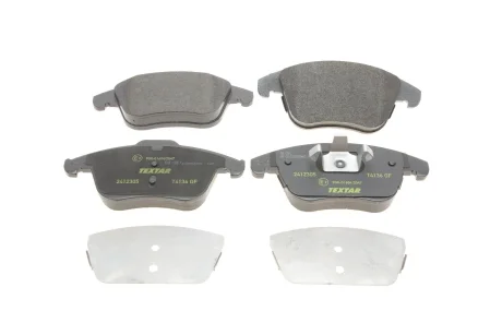 Колодки тормозные (передние) Land Rover Range Rover Evoque 11- (Teves) Q+ TEXTAR 2412305