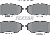 Комплект тормозных колодок TEXTAR 2422201 (фото 2)