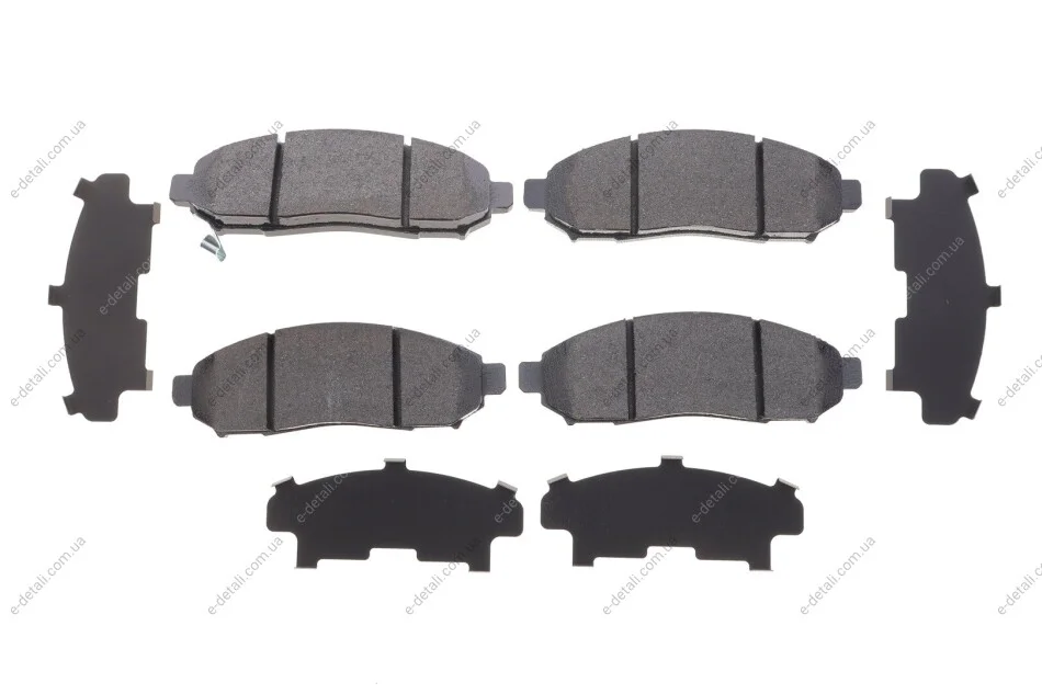 Колодки тормозные (передние) Nissan Partfinder 04-10/NP300 04-13 (163.7x53.8x16.5) TEXTAR 2422701 (фото 1)