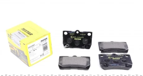 Колодки тормозные (задние) Lexus GS/IS II/IS C 05- TEXTAR 2432301