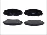Колодки гальмівні (передні) Toyota RAV4 2.0-3.5/Prius 1.8 05- (Advics) TEXTAR 2433701 (фото 1)