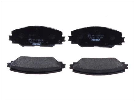 Колодки гальмівні (передні) Toyota RAV4 2.0-3.5/Prius 1.8 05- (Advics) TEXTAR 2433701