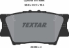 Комплект тормозных колодок TEXTAR 2433801 (фото 5)