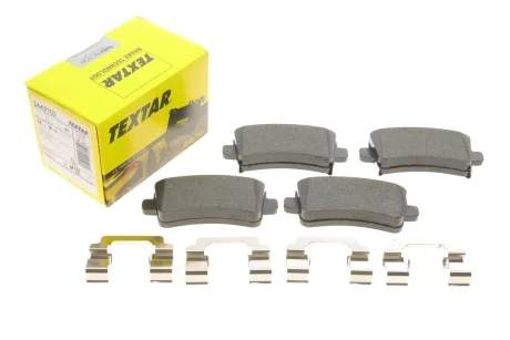 Колодки тормозные (задние) Opel Insignia 08-17/Chevrolet Malibu 12-/Saab 9-5 10-12 (TRW) Q+ TEXTAR 2442102