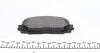 Колодки тормозные (передние) Toyota Prius 08- (Akebono) TEXTAR 2445101 (фото 2)