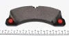 Колодки тормозные (передние) Porsche Cayenne/VW Touareg 02- (Brembo) (209.5x94.3x16.1) TEXTAR 2455301 (фото 3)
