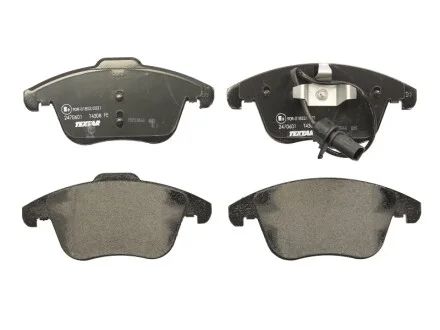 Колодки тормозные (передние) Audi A4/A5 07- (Teves) Q+ (с датчиком) TEXTAR 2470601