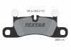 Комплект гальмівних колодок TEXTAR 2472101 (фото 5)