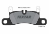 Комплект гальмівних колодок TEXTAR 2472102 (фото 2)