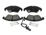 Колодки тормозные (передние) Audi A4/A5/A7 07- (Lucas) (с датчиком) TEXTAR 2474301 (фото 1)