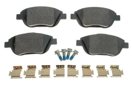 Колодки тормозные (передние) Citroen С3 09- (Bosch) Q+ TEXTAR 2488301