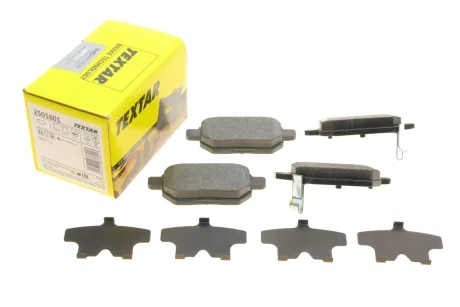 Колодки тормозные (задние) Lexus CT/Toyota Prius/Yaris 08- TEXTAR 2501601
