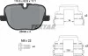 Колодки тормозные (задние) Land Rover Range Rover 09-13 (TRW) Q+ TEXTAR 2508501 (фото 6)