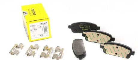 Колодки тормозные (задние) Opel Astra J 09 - R16 (TRW) Q+ TEXTAR 2509602