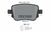 Колодки гальмівні (задні) Audi Q3/Skoda Octavia/Seat Leon/VW Sharan/Passat B7 12- (TRW) Q+ TEXTAR 2511003 (фото 2)