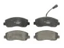 Колодки тормозные (передние) Renault Master III/Opel Movano B 10- (Brembo) Q+ (с датчиком) TEXTAR 2514701 (фото 1)