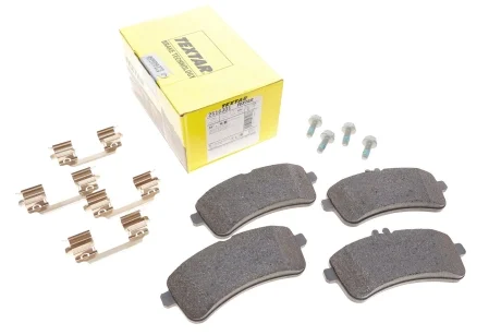Колодки тормозные (задние) MB C-class (W205)/S-class (W222) 13-/AMG GT (X290) 18- (TRW) Q+ TEXTAR 2516301