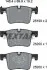 Колодки гальмівні (передні) BMW 1 (F20)/2 (F22)/3 (F30)/4 (F32)/ X3 (F25) 11- (Bosch) Q+ TEXTAR 2519901 (фото 7)