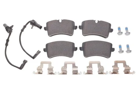 Колодки тормозные (задние) Audi A6/A7 10- (Lucas;300mm) Q+ (с датчиком L=210mm) TEXTAR 2521402
