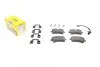 Колодки тормозные (задние) Audi A4/A5/A6/A7 07-15/Porsche Macan 14- (Lucas) Q+ (с датчиками) TEXTAR 2521413 (фото 1)