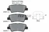 Колодки тормозные (задние) Kia Ceed/Rio/Optima/Hyundai Accent/i10/i20/i30/Elantra 10- (Akebono) Q+ TEXTAR 2533703 (фото 2)