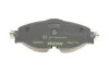 Колодки тормозные (передние) Seat Leon/VW Golf VII 1.2TSI-2.0TDI 12- (TRW) Q+ (с датчиком) TEXTAR 2568301 (фото 4)