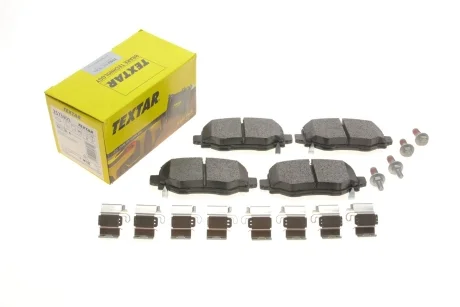 Колодки тормозные (задние) Jeep Cherokee 13- (TRW) Q+ TEXTAR 2573401