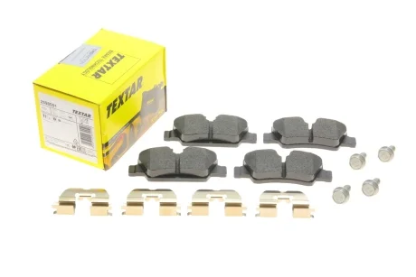 Колодки тормозные (задние) Mini Mini Cooper/One 13- B36/B37/B46/B47/B48 Q+ TEXTAR 2598001