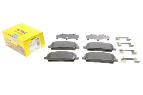 Колодки гальмівні (передні) Hyundai Santa Fe 2.0/2.4 18- Q+ TEXTAR 2615701