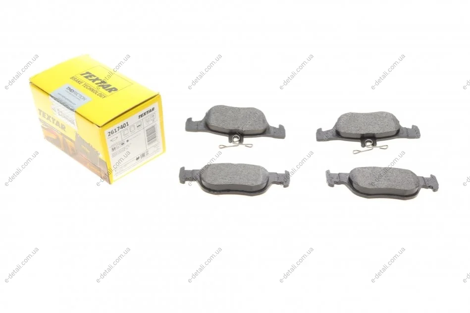 Колодки гальмівні (задні) Mazda 3 IV 18-/CX-30 19-/MX-30 20- (Teves) Q+ TEXTAR 2617401 (фото 1)