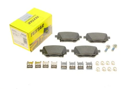 Колодки гальмівні (задні) Toyota Corolla 1.5/1.6 VVTi 19- Q+ TEXTAR 2623601
