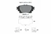 Колодки тормозные (задние) Toyota Corolla 19-/ Yaris Cross 20- (Advics) TEXTAR 2624501 (фото 2)