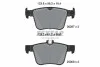 Колодки тормозные (задние) Audi Q2/Q3/VW Passat/Tiguan/Skoda SuperB 17- (Teves) Q+ TEXTAR 2628701 (фото 2)