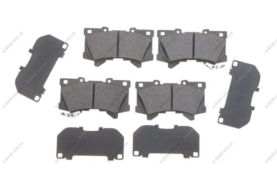 Колодки тормозные (передние) Lexus LX/Toyota Land Cruiser 300 3.3/3.4 21- (Advics) TEXTAR 2683201 (фото 1)