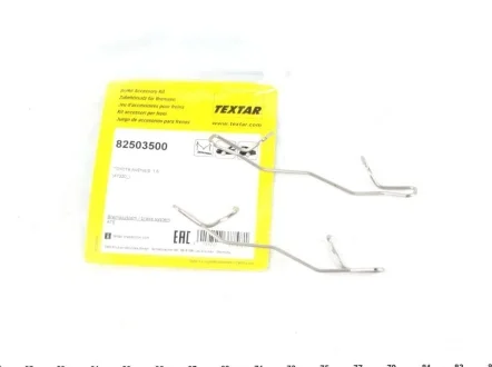 Планка суппорта (переднего) прижимная Ford Connect 02- TEXTAR 82503500