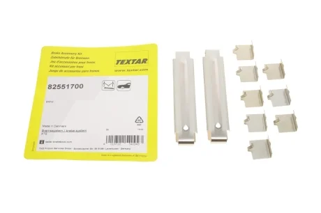 Ремкомплект колодок тормозных (передних) BMW 5 (G30/F90)/X5 (G05/F95) 15- B47 TEXTAR 82551700
