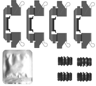 Монтажний компл.,гальм.колодки TEXTAR 82556400