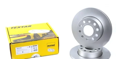 Диск тормозной (задний) VW Caddy III 04- (256x11.9) PRO TEXTAR 92121103