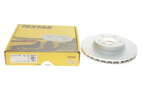 Диск тормозной (передний) Porsche Cayenne/VW Touareg 02- (330x32) (L) PRO+ TEXTAR 92121505