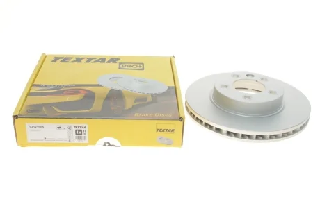 Диск тормозной (передний) Porsche Cayenne/VW Touareg 02- (330x32) (R) PRO+ TEXTAR 92121605
